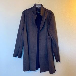 T Tahari Brown Trench Coat Size XL; NWT